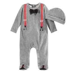 First Impressions Little Gentleman Velour 1 pc